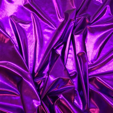 Metallic Purple Fabric 